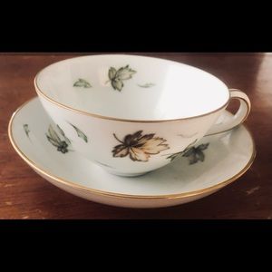 EUC Harmony House”West Wind” China. 2 Tea cups & 2 saucers.  Made in Japan